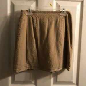 Tan Ralph Lauren Skirt
